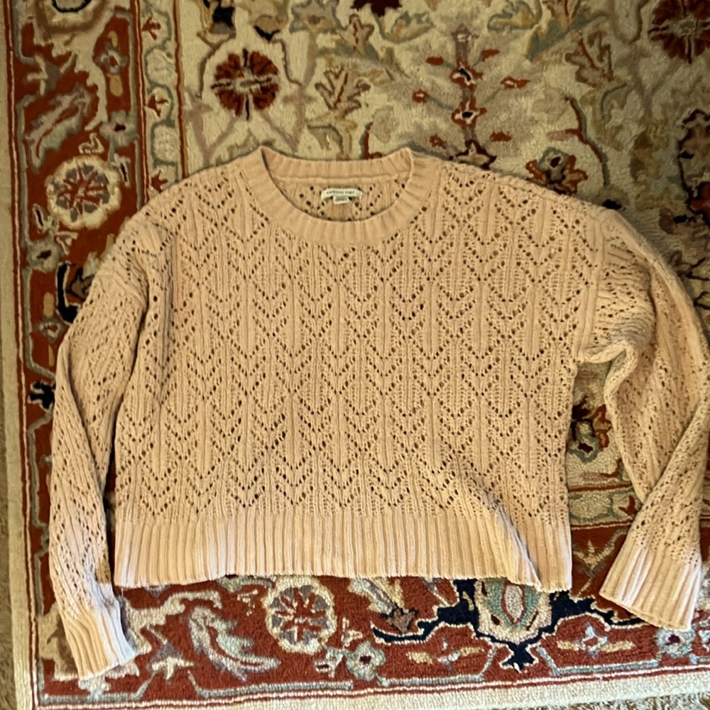 Cropped sweater